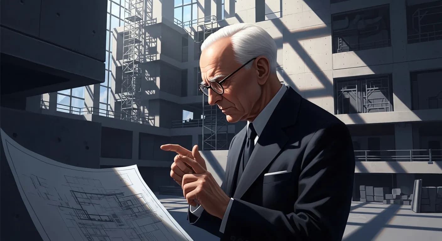 「ルートヴィヒ・ミース・ファン・デル・ローエ」「神は細部に宿る (美は細部に宿る)」の画像