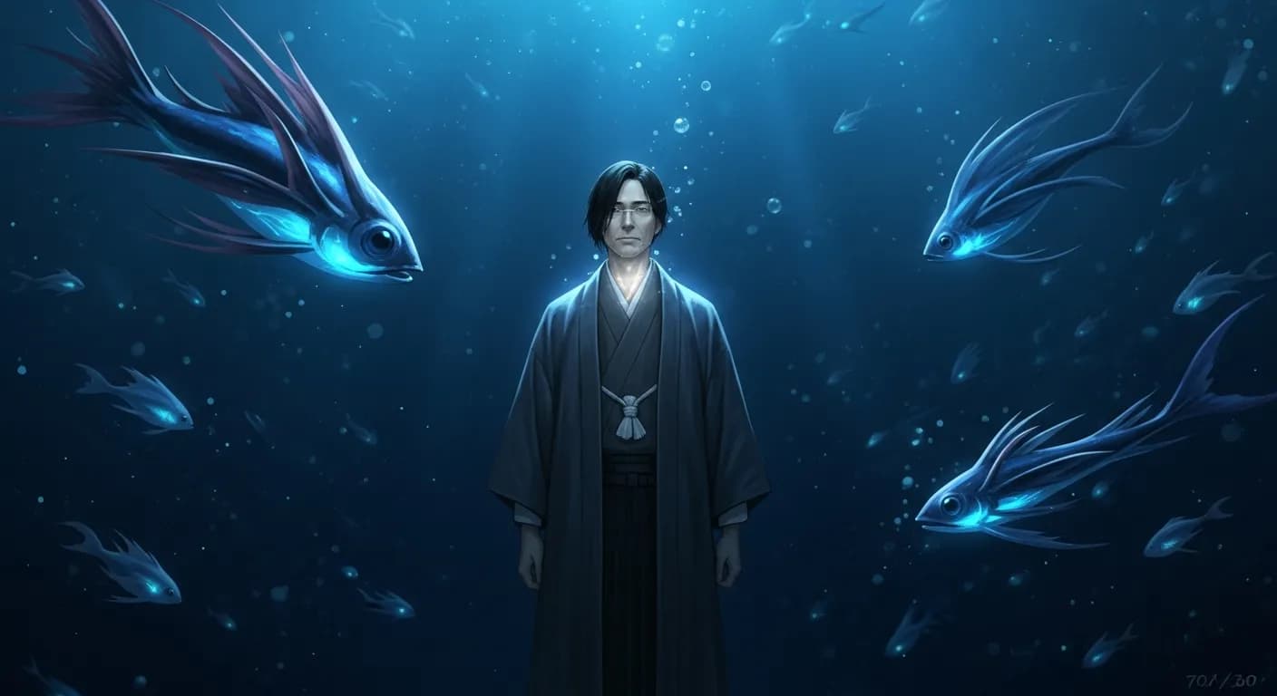 「明石海人」「深海にいきる魚のように自ら燃えなければどこにも光はない。」の画像