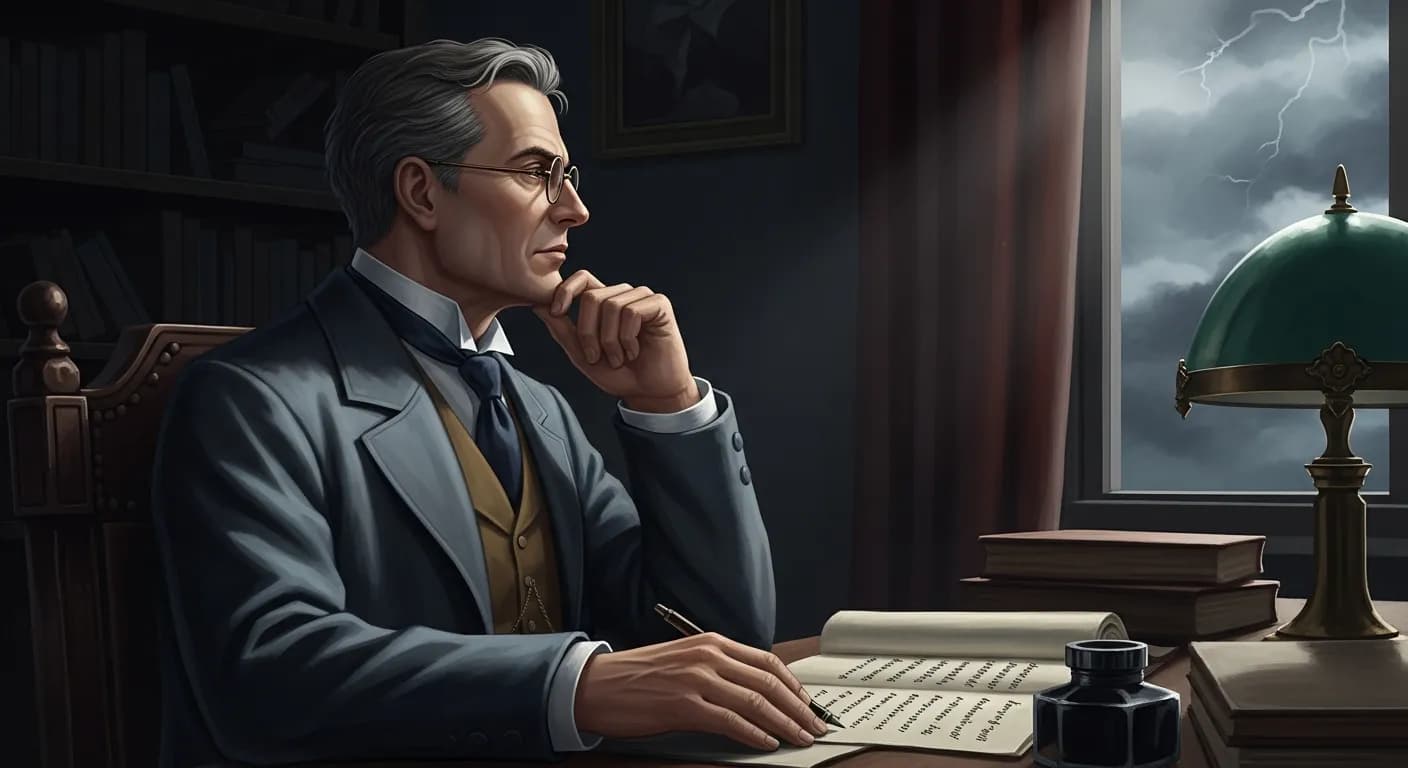 「ミゲル・デ・ウナムーノ」「我々は矛盾だけで生きている。 そして矛盾ゆえに人生は悲劇であり、勝利も勝利の望みもない永久の闘争である。 人生は矛盾なのである。」の画像