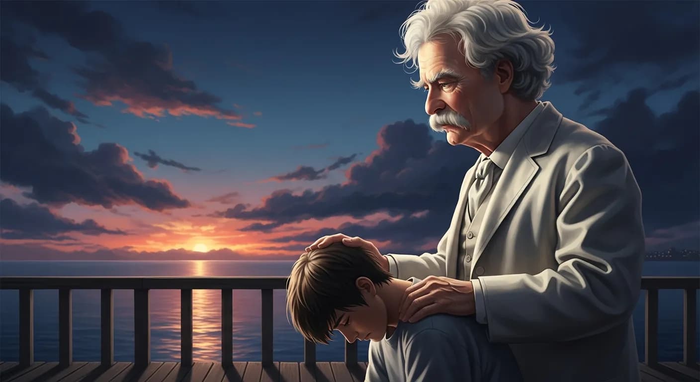 「マーク・トウェイン」「友人の果たすべき役割は、間違っているときにも味方すること。 正しいときにはだれだって味方になってくれる。」の画像