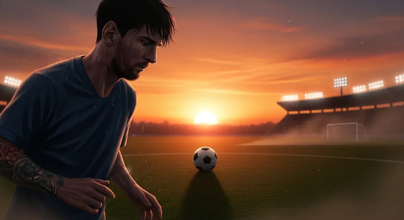 「リオネル・メッシ」「努力すれば報われる?
そうじゃないだろ
報われるまで努力するんだ」の画像