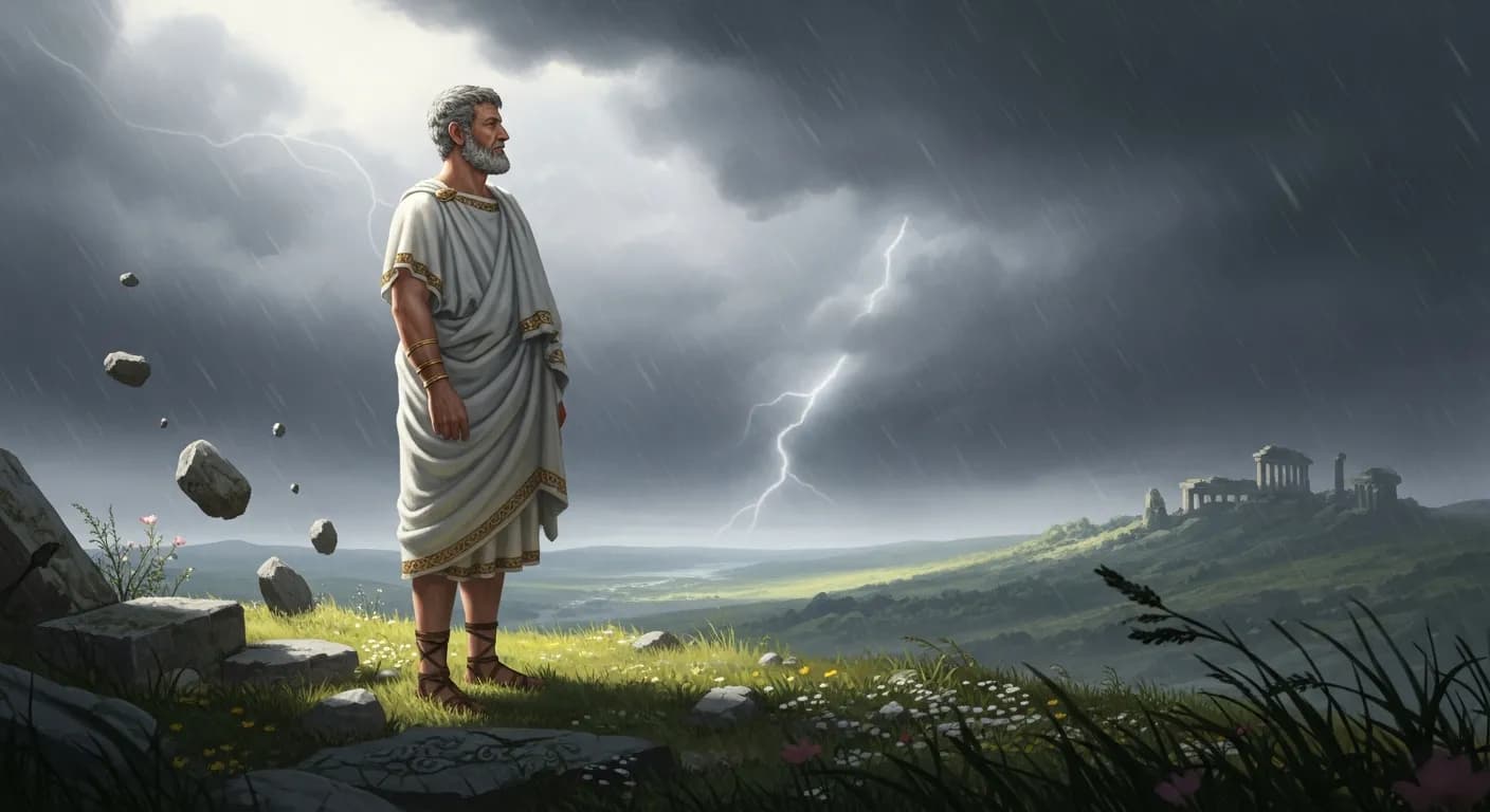 「プルタルコス」「人間の偉大さは恐怖に耐える誇り高き姿にある」の画像