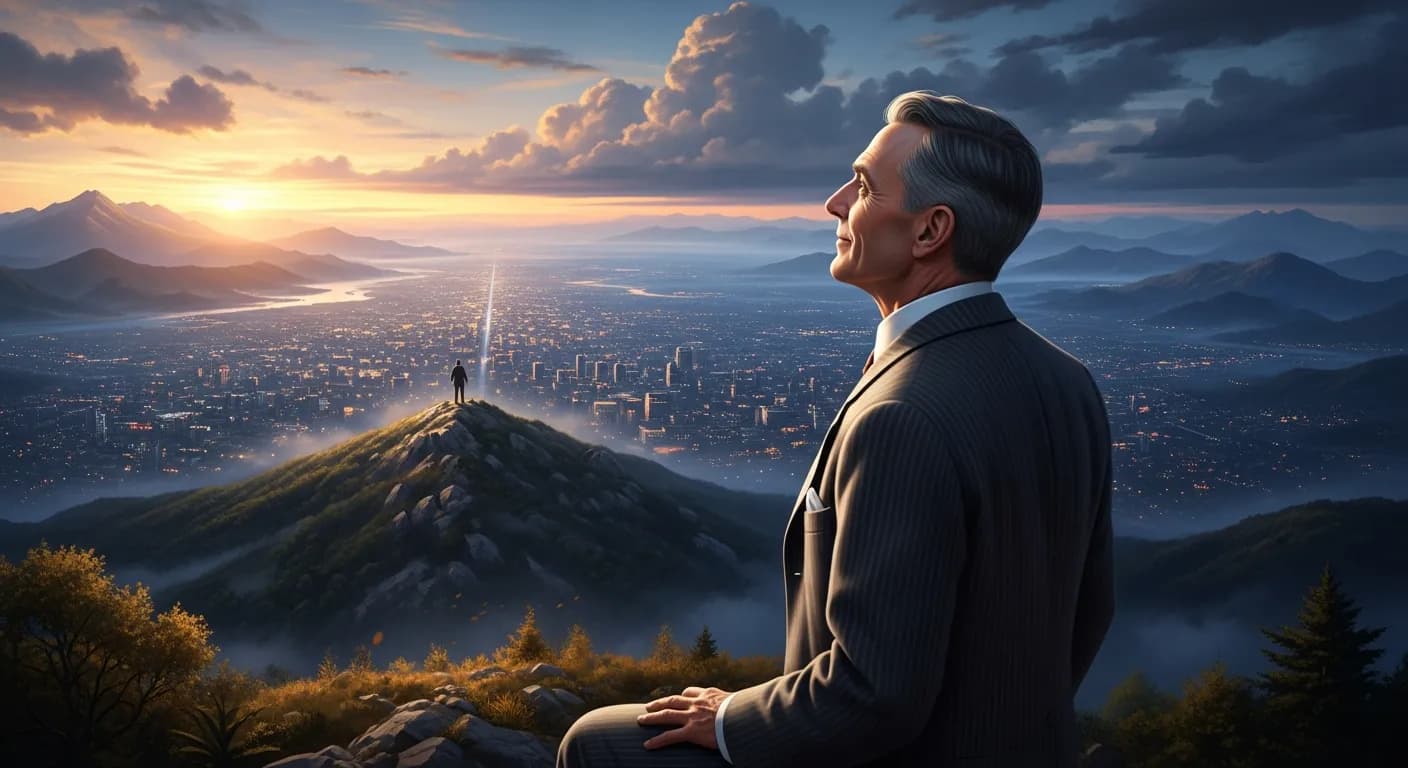 「デール・カーネギー」「この世は興味あるもので満ち満ちている。 こんなすばらしい世界で、だらだらと人生を送るのは、もったえない。」の画像