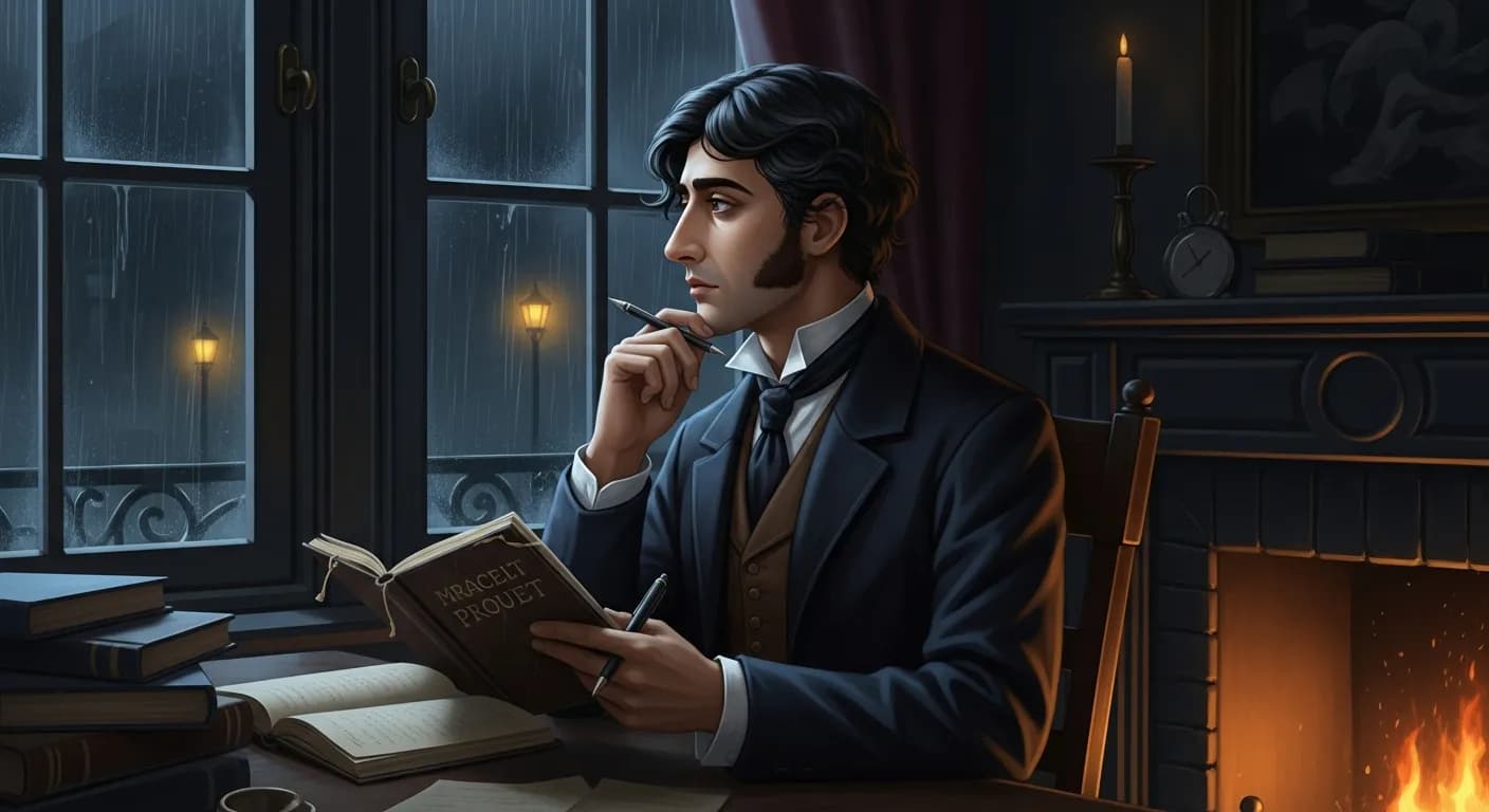 「マルセル・プルースト」「安定は恋を殺し、不安は恋をかきたてる。」の画像