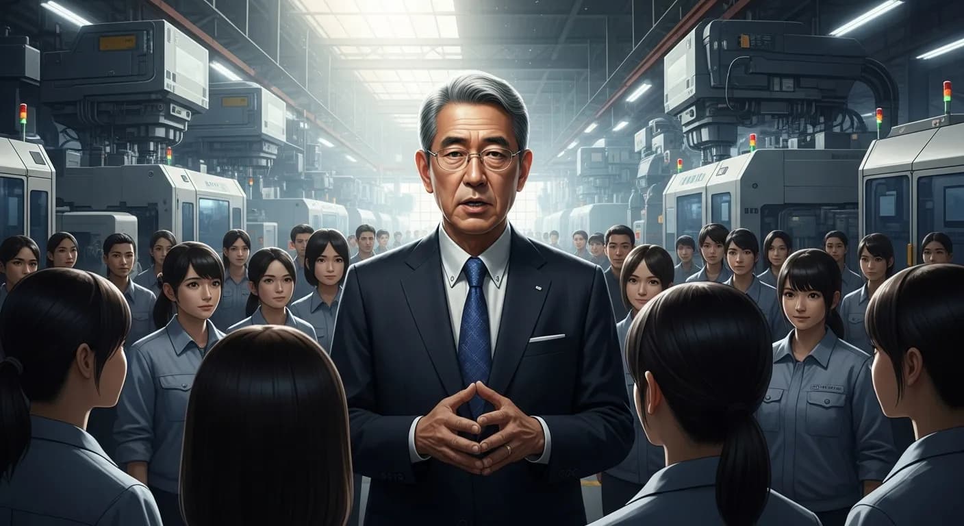 「豊田章男」「今さ「上の者」「下の者」って言ったでしょ?
その感覚をまず無くすこと
仕事をやる上では肩書きもあるけど「役割」でやってるんだから役割で仕事やってるんだってことを思って欲しい
上の人ってのは責任取る人だ...」の画像