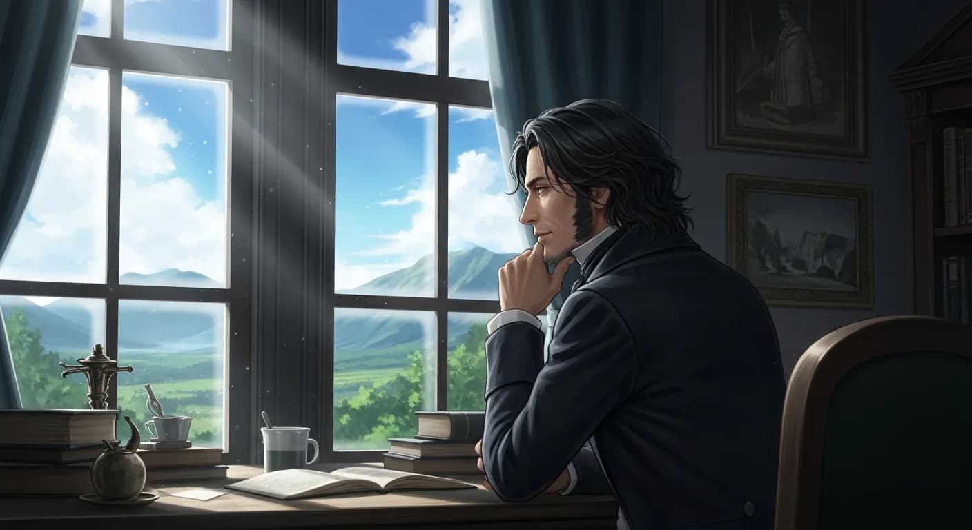 「アルフレッド・ド・ヴィニー」「素晴らしい人生、 それは青年時代に考えたことが壮年になってから実現されることである。」の画像