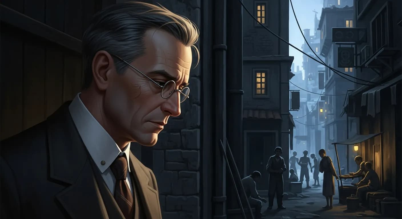 「アンドレ・ジッド」「金持ち連中の軽蔑には容易に耐えられる。 だが一人の恵まれない人の視線は、私の心の底に深く突き刺さってくる。」の画像