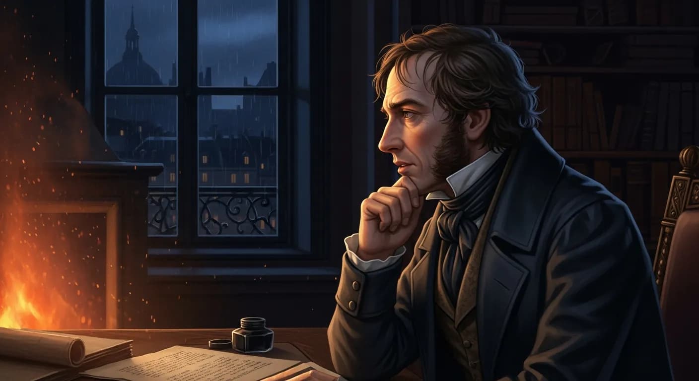 「オノレ・ド・バルザック」「情熱の持続時間は、その女性が最初に示した抵抗の大きさに比例する。」の画像