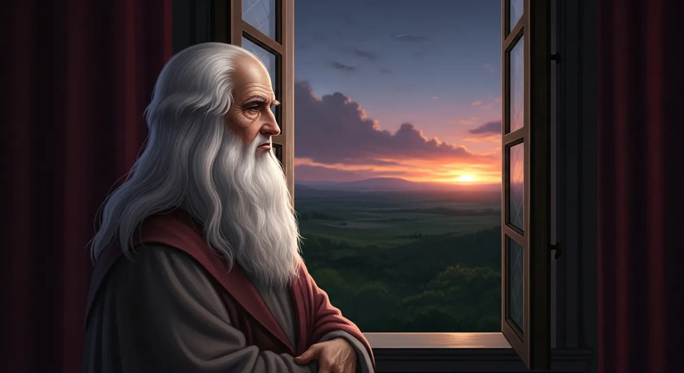 「レオナルド・ダ・ヴィンチ」「あたかも良く過ごした一日が、安らかな眠りをもたらすように、 良く生きられた一生は、安らかな死をもたらす。」の画像