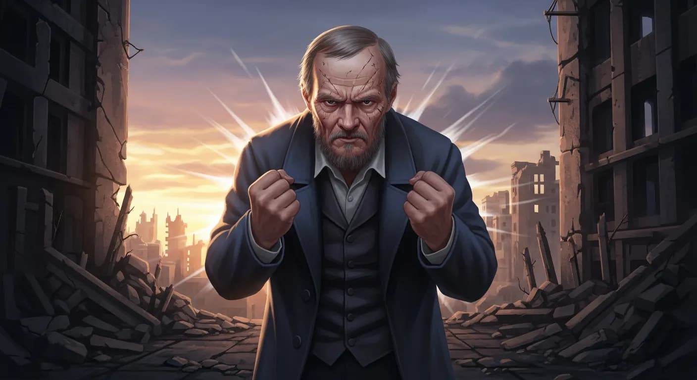 「フョードル・ドストエフスキー」「もし他に方法がなければ乞食になってもいい。 しかも乞食になったらその日から、手に入ったお金は自分のためにも、 家族のためにも、無駄なことに絶対に浪費しないという徹底的な粘り強さ。 ――これさえあれば、...」の画像