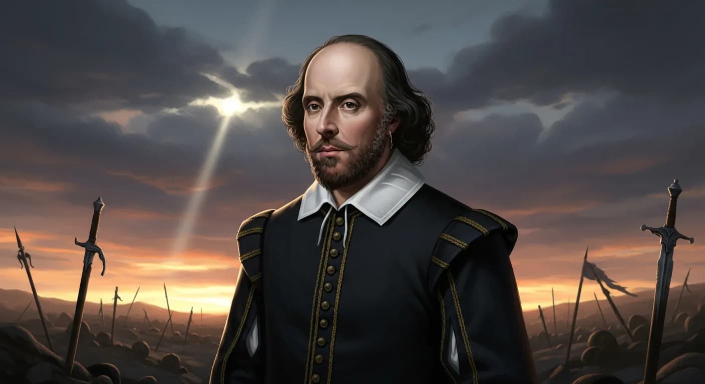 「ウィリアム・シェイクスピア」「今年死ぬ者は、来年は死なずに済む。」の画像